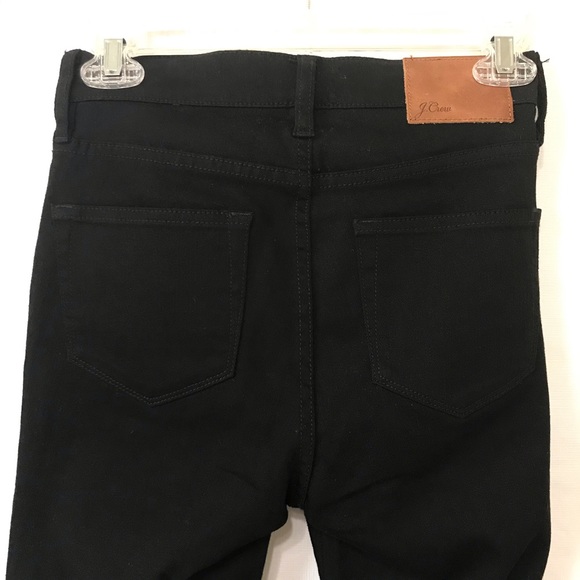 J. Crew Lookout High Rise Black Skinny Jeans - Picture 5 of 11